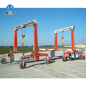 עגור גדול מנוף 20 טון 30 טון מחיר רב תכליתי רב תכליתי גומי tyre עם נהג גומי - Product Image 1