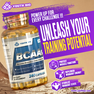Approvisionnement direct usine : Capsules d'acides aminés <span class=keywords><strong>BCAA</strong></span> 1000mg, gélatine Halal, pour les passionnés de fitness, stock disponible, flacon de 240 unités, usage quotidien - Product Image 2