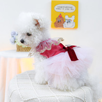 Robes et accessoires de fête de mariage, d'anniversaire et de vacances élégantes et luxueuses pour animaux de compagnie - Design mignon avec différents styles