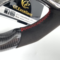 Volante de Fibra de Carbono de Alta Calidad Personalizado CCExcellent para Mitsubishi Lancer Evo X 2008-2016