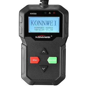 KONNWEI OBDII Scanner GW590 Multi Kendaraan Alat Diagnostik Otomotif Check Engine Cahaya Pembaca Mesin Mobil untuk Semua Mobil