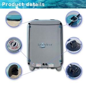 <span class=keywords><strong>6</strong></span>.6ft 2 người nền tảng nước Inflatable bè nước với cân bằng nổi phao cho câu cá bơi Sông Hồ hồ bơi - Product Image 4