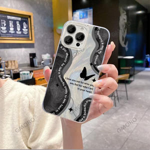 Funda pintada a prueba de golpes con diseño de conejo de dibujos animados (vista trasera) compatible con iPhone 15/16/17 Pro Max y iPhone 14, estilo dulce y moderno para ventas internacionales. - Product Image 5