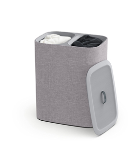 Panier de séparation du linge de 90 litres à vidage facile avec 3 sacs de lavage amovibles avec poignées - Product Image 1