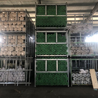 Rollo de valla de acero duradero con orificio estándar galvanizado de 1/2 ", precio de malla soldada, rollos de malla de alambre soldado de acero para cercas de animales