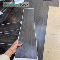 Tablón de Vinilo con Textura de Madera Personalizada en Relieve de 1.2mm-3mm, Pisos Vinílicos Autoadhesivos