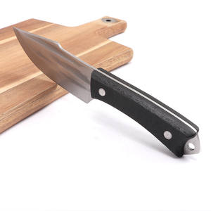 Coltello da Disosso 4 Pollici con Fodero, Coltello da Cucina in Acciaio Inossidabile, Coltello da Macellaio - Product Image 3