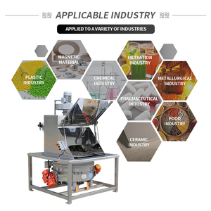 Paquete de materiales alimenticios Descarga Cribado Alimentación de harina Tamizado Estación de descarga de bolsas grandes Máquina de tamiz vibratorio de alimentación sin polvo - Product Image 2