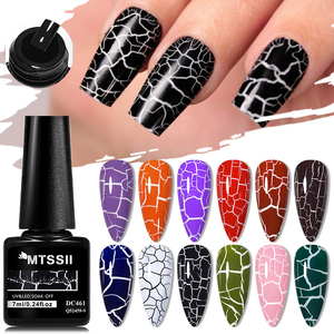 MTSSII 7ml <span class=keywords><strong>vernis</strong></span> à ongles sec à l'air fournitures pour ongles bricolage manucure pas besoin de lampe gel craquelé <span class=keywords><strong>vernis</strong></span> à ongles craquelé gel de doublure en marbre - Product Image 1