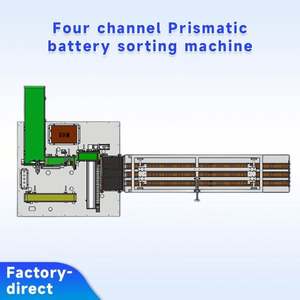 Sistema de Clasificación de Celdas de Batería Prismáticas de 4 Canales con Máquina de Prueba OCV e IR para Línea de Ensamblaje de Baterías - Product Image 3