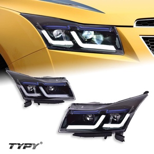 ชุดไฟหน้า LED โปรเจคเตอร์สำหรับ Chevrolet Cruze OLIVER ปี 2009-2014 พร้อมไฟวิ่งกลางวันแบบไหล และไฟเลี้ยวแบบไหล 12V - Product Image 1