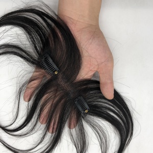 AU consegna rapida pezzo di <span class=keywords><strong>capelli</strong></span> 100 vera frangia per <span class=keywords><strong>capelli</strong></span> sostituzione di pizzo legato a mano botto <span class=keywords><strong>capelli</strong></span> per donne che coprono calvo - Product Image 6