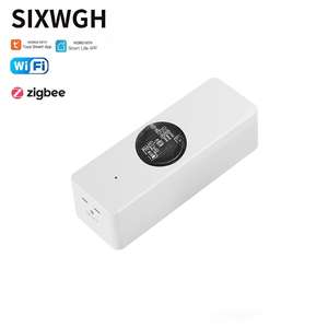 SIXWGH Tuya Zigbee WiFi <span class=keywords><strong>Modo</strong></span> dual Luces inteligentes para el hogar Garaje <span class=keywords><strong>Coche</strong></span> Barra de batería Sensor de luz Aplicación Alertas Escena Enlace Funciona <span class=keywords><strong>Alexa</strong></span> - Product Image 1
