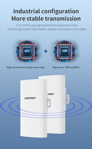 Comfast CF-E113A V2 starlink Internet Kit không dây ngoài trời CPE tầm xa antenna WIFI cầu - Product Image 4
