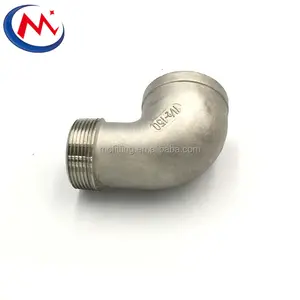 Manufacturer Stainless Steel Elbow 45 Degree Thread Ends Pipe Fittings Hot Sale