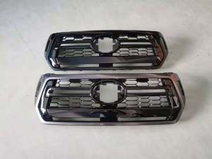 Grille de radiateur avant, grille de pare-chocs en maille, compatible avec <span class=keywords><strong>Toyota</strong></span> <span class=keywords><strong>Hilux</strong></span> Revo <span class=keywords><strong>2022</strong></span> - Product Image 4