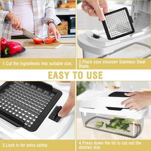 New Multi-Function <b>Mandoline</b> Tomato Slicer Dicer Manual Vegetable <b>Cutter</b> Slicer Chopper for Kitchen - Product Image 5
