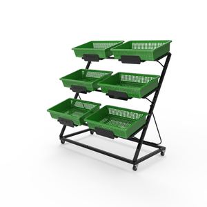 Süpermarket depolama rafları meyve rafı ürün satın meyve ve sebze fiyat listesi - Product Image 4