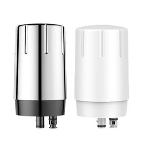 Cartouche de filtre à eau Bi Chun FF-100, blanc et argenté, électroplaqué, installation facile, remplacement du filtre de robinet - Product Image 1