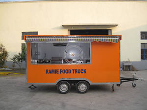 Street Fast Food <b>Pizza</b> Carts <b>for</b> Hamburger Fries Mobile Fried Crepe Food Trailer Kitchen Restaurant <b>For</b> <b>Sale</b> - Product Image 2