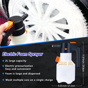 Vente en gros de pulvérisateurs à mousse électriques, pulvérisateurs d'eau portables, pulvérisateurs pour lavage de voiture - Product Image 4