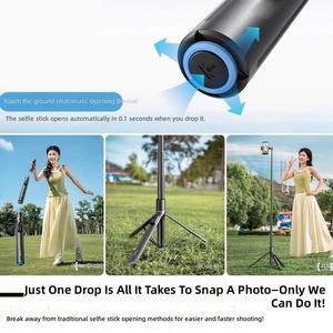 Trípode Telescópico para Selfies de Aluminio de 1700 mm, Soporte Plegable y Portátil para Teléfono - Product Image 6