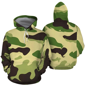 Pull à capuche ample pour homme avec logo personnalisé, style couleur, broderie 3D, mélange polyester/coton, tissu 345 g/m² - Product Image 3