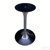 Pieds de table basse modernes en acier inoxydable à installation facile, base de table basse de style luxueux, base de table en marbre