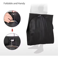Sac à vêtements de luxe, housse de costume sur mesure, housse de robe de mariée, emballage de vêtements, sac à vêtements pliable imperméable non tissé avec fenêtre transparente
