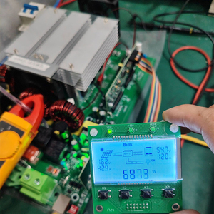 Controlador de carga <span class=keywords><strong>solar</strong></span> inteligente 150A Placa base MPPT Identifica automáticamente las baterías de 12V 48V Rendimiento fotovoltaico - Product Image 3