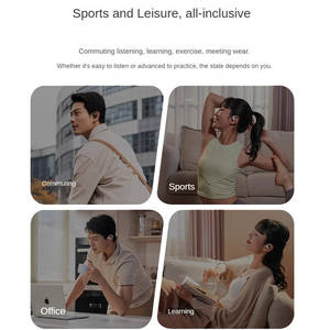 <span class=keywords><strong>Shokz</strong></span> หูฟังบลูทูธไร้สายแบบ openfit T511แบบเปิดโล่งหูฟังกีฬาโทร HD ลดเสียงรบกวนรองรับแอพ - Product Image 6