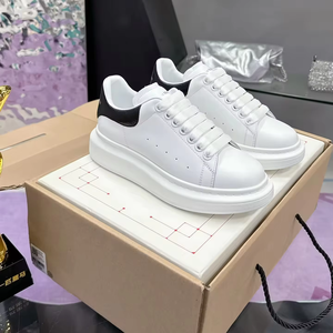 Zapatos Casuales de Diseñador de Lujo MQ para Hombre y Mujer, Clásicos Negros, Alexander Original, McQueenes, Zapatos Deportivos de Moda para Caminar - Product Image 6