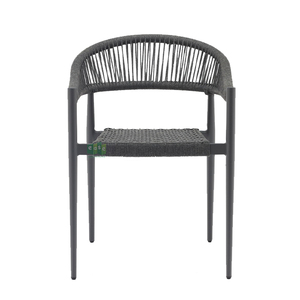 (E7071R) <span class=keywords><strong>Fauteuil</strong></span> de jardin en <span class=keywords><strong>aluminium</strong></span> et corde, style design moderne - Product Image 6