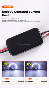 Đèn viền LED Angel Eye Halo 2.5 inch 3 inch màu trắng, chụp đèn <span class=keywords><strong>Projector</strong></span>, đèn chiếu sáng ban ngày DRL 12V, trang trí đèn pha ô tô - Product Image 6