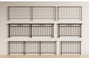 Hàng rào thép chất lượng cao hàng rào sắt rèn phong cách đa dạng phù hợp với các kịch bản khác nhau - Product Image 6