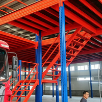 Offre Spéciale Usine : Étagère de Mezzanine Industrielle Robuste en Acier Q235B – Unité Métallique Réglable pour Stockage