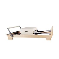 Oferta Especial: Reformer de Pilates Gericon, Portátil, Ajustable, de Madera de Haya, Diseño Ecológico para Estudio de Pilates y Salud Corporal