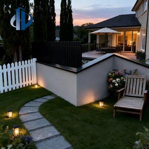 Capuchons métalliques en gros pour cours de villas, terrasses et murs de jardin - Product Image 2