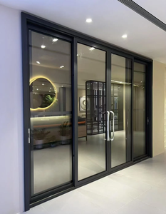 अनुकूलित एल्यूमीनियम 70 श्रृंखला आवासीय स्लाइडिंग दरवाजा उच्च दबाव भारी-शुल्क बहु-कक्ष प्रोफाइल संरचनात्मक आंतरिक ग्लास - Product Image 2