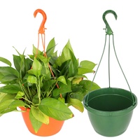 Panier suspendu en plastique, pot de fleurs, produit de jardin pour pépinière