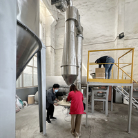 Séchoir automatique à manioc en acier inoxydable à bas prix, sécheur flash à haute vitesse avec contrôle PLC