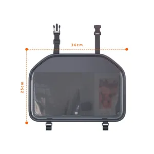 Organisateur de coffre de voiture universel, sac de rangement pour dossier de siège de grande capacité, utilisation multifonction pour coffre de voiture, SUV, accessoires de voiture - Product Image 6