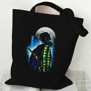 Borsa in Vetro Giapponese Kawaii con Stampa Anime Demoniaca, Borsa a Tracolla per Studenti, Unisex, Vendita Transfrontaliera - Product Image 6