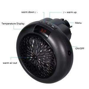 Mini Calefactor de Aire Caliente de 220V y 500W, <span class=keywords><strong>Calentador</strong></span> Eléctrico Portátil Pequeño para Hogar, Oficina y Escritorio - Product Image 6