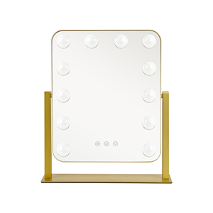 Hot Sale Smart Touch Control Adjustable 3 Color Light Dressing <b>Table</b> Vanity Makeup Mirror - Product Image 2