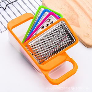 Coupe-légumes multifonction 4-en-1 en acier inoxydable, râpe à légumes, outil de cuisine avec trancheuse manuelle en plastique pour pommes de terre - Product Image 4