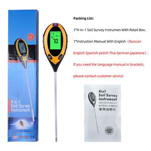 नई <span class=keywords><strong>4</strong></span> <span class=keywords><strong>1</strong></span> डिजिटल <span class=keywords><strong>ph</strong></span> मीटर मिट्टी नमी की निगरानी करने के लिए तापमान सूरज की रोशनी के परीक्षक प्लास्टिक एलसीडी डिस्प्ले - Product Image 6