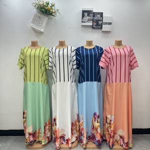 Robe imprimée ample à pois, style européen et américain, tendance, pour femme, grande taille, nouvelle collection été 2026 - Product Image 6