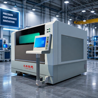 Máquina de Corte por Láser de Fibra, Cortadora Láser de Fibra CNC Pequeña 1390 1610 1KW 2KW 3KW para Acero Inoxidable, Acero al Carbono, Aluminio, Hierro y Metal