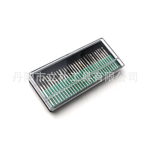 Diamond Grinding Needles 30pc Boxed 3.2mm Shank Tapered Nail Drill Tools For Polishing Carving - Product Image 2